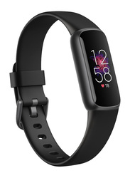 Fitbit Luxe Fitness Tracker, Lunar, Black/Graphite