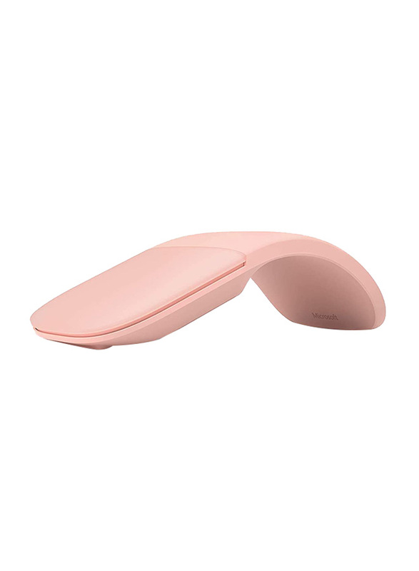 Microsoft Arc Bluetooth Optical Mouse, Soft Pink