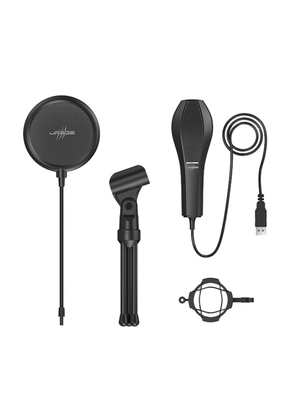 Hama Urage Stream 400+ Gaming Microphone, Black