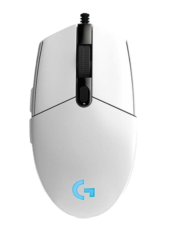 Logitech G305 Lightspeed Wireless Optical Gaming Mouse, White