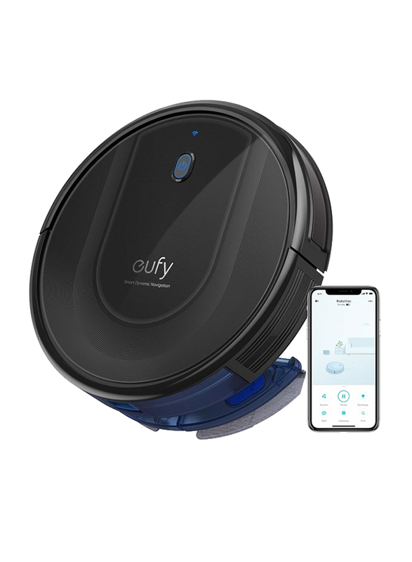 Eufy RoboVac G10 Hybrid Robot Vacuum Cleaner, ANK-T2150K11, Black