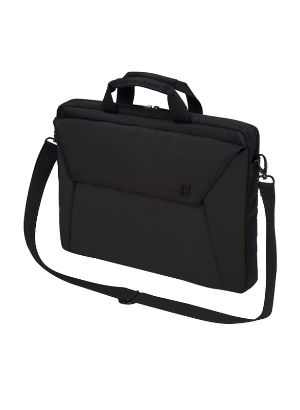 Dicota Slim Case Edge 14-15.6-inch Messenger Laptop Bag, Black