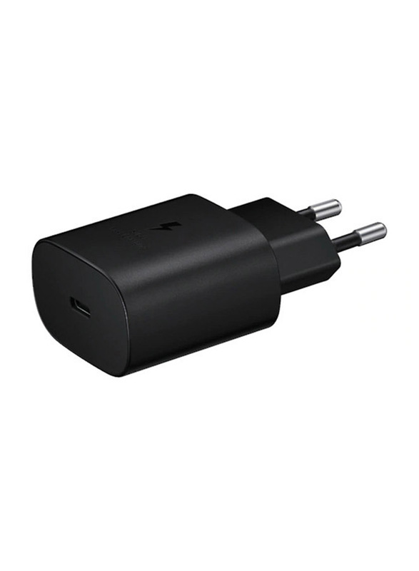 Samsung EU Wall Charger, 25W, USB-C Fast Charging, Black