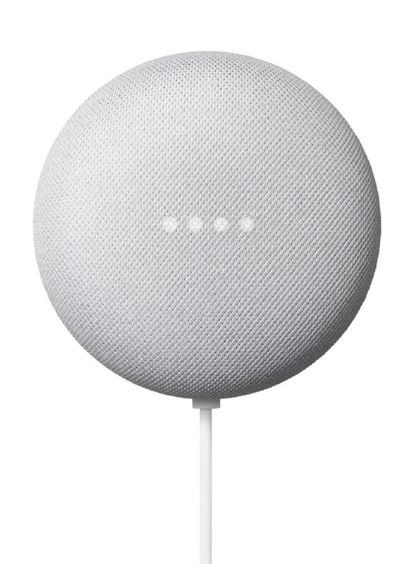 Google Nest Mini 2nd Generation Portable Smart Speaker, Chalk