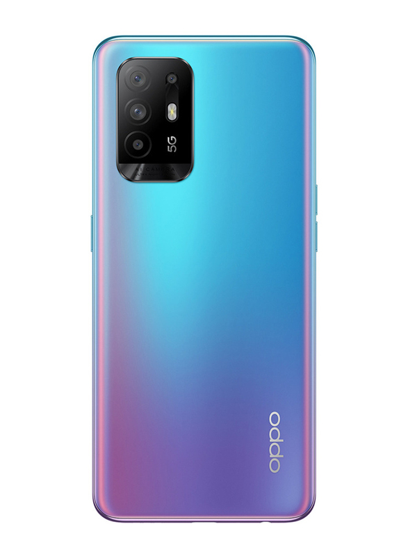 Oppo Reno 5Z 128GB Blue, 8GB RAM, 5G, Dual Sim Smartphone, Middle East Version