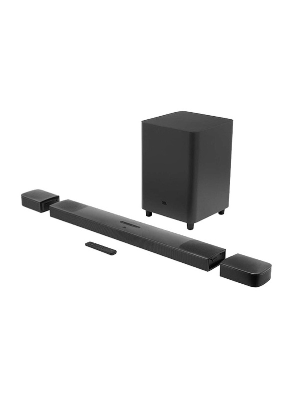 JBL 9.1 Channel True Wireless Sound Bar with Subwoofer Surround Speaker, Black