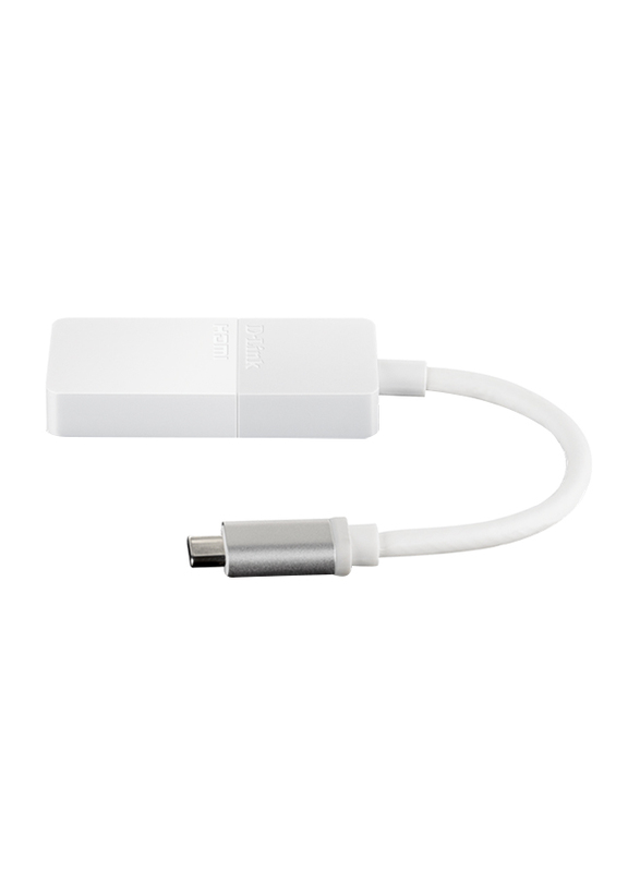 D-Link USB-C to HDMI Adapter, DL-DUBV120, Silver