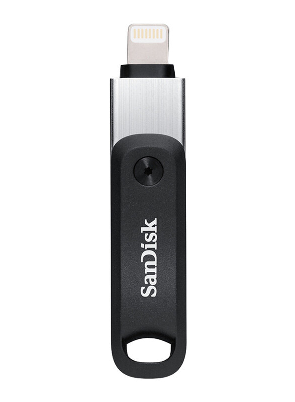 SanDisk 128GB iXpand USB Flash Drive, Silver/Black