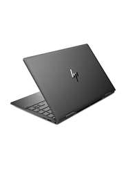 HP ENVY x360 2-in-1 Convertible Laptop, 13.3" FHD Display, AMD Ryzen 5- 4500U 2.3GHz, 512GB SSD, 8GB RAM, Integrated Graphics, EN-AR KB, Win 10, 13-AY0017NE, Black