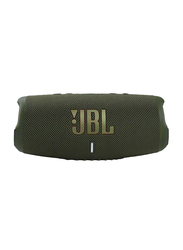 JBL Charge 5 Portable Waterproof Portable Bluetooth Speaker with Powerbank, Green