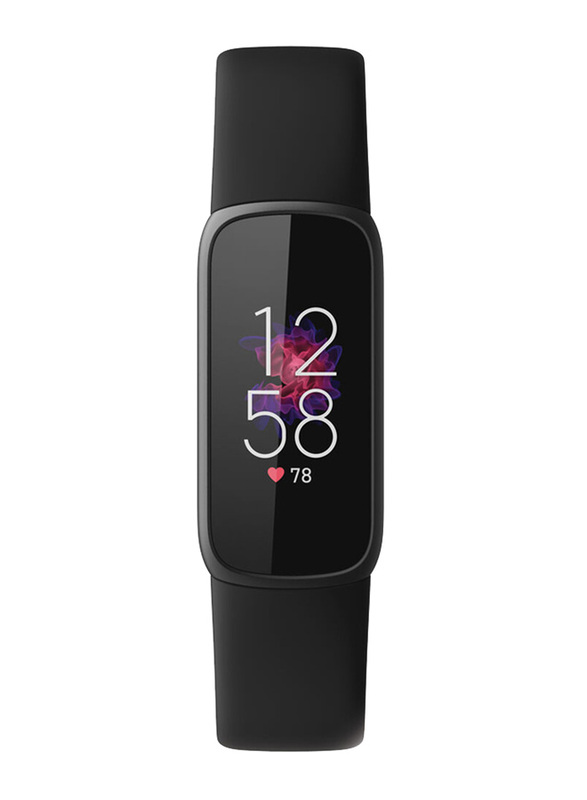 Fitbit Luxe Fitness Tracker, Lunar, Black/Graphite