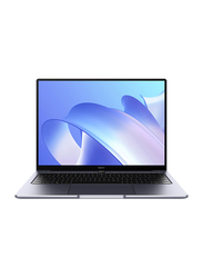 Huawei Matebook 14 Laptop, 14" FHD Display, Intel Core i5-1135G7 11th Gen 2.4GHz, 512GB SSD, 8GB RAM, Intel UHD Graphics, EN KB, Win 10, MATEBOOK14-53011PUC, Grey