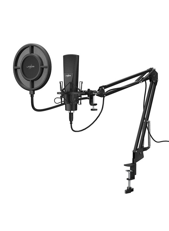 Urage 800HD Studio Stream Microphone, Black