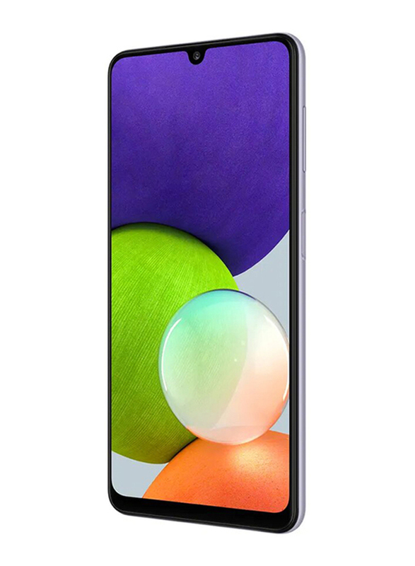 Samsung Galaxy A22 128GB Violet, 6GB RAM, 4G LTE, Dual Sim Smartphone