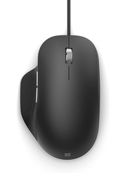 Microsoft RJG-00010 Wired Lightweight Optical Mouse, Black