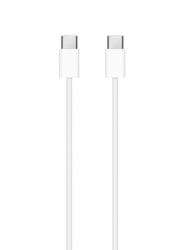 Apple 1-Meter USB-C Charge Cable, USB Type-C Male to USB Type-C for Apple iPad/Mac, White