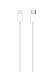 Apple 1-Meter USB-C Charge Cable, USB Type-C Male to USB Type-C for Apple iPad/Mac, White