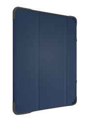 STM Apple iPad 10.2-inch 7th Generation (2019) Dux Plus Duo Tablet Flip Case Cover, Midnight Blue