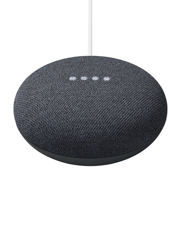 Google Nest Mini 2nd Generation Portable Smart Speaker, Charcoal