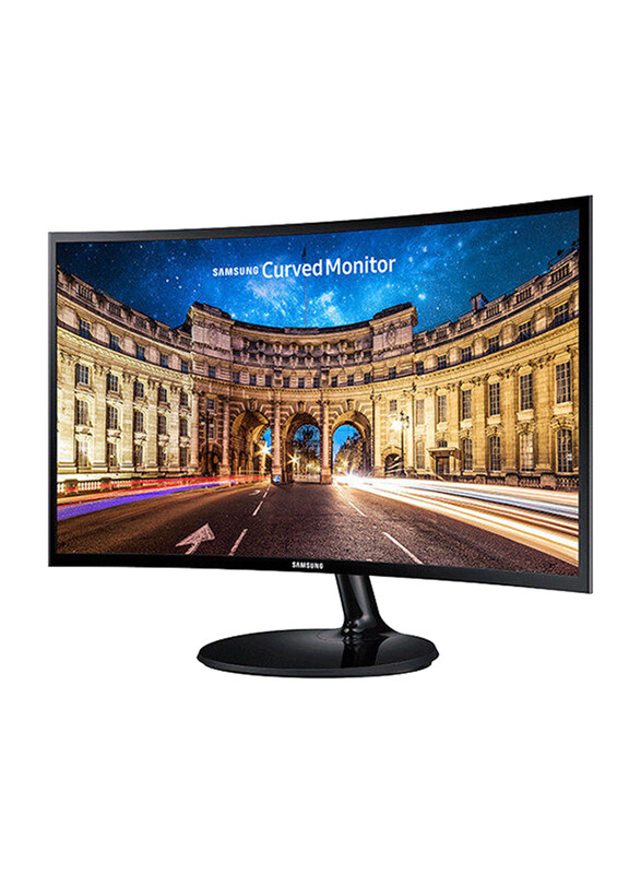 Samsung 24 Inch Curved LED Monitor, CF390, Black