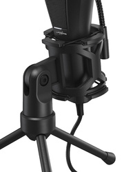 Hama Urage Stream 400+ Gaming Microphone, Black