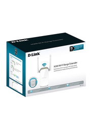 D-Link N300 DL-DAP1325 Wireless Range Extender, White