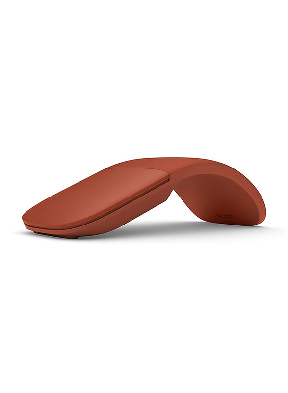 Microsoft Surface Arc Wireless Optical Mouse, Poppy Red