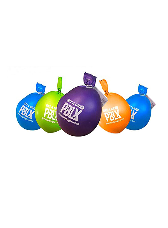 

PBLX Grip Stress Reliever Balls Pocket Size, Blue/Green/Orange/Purple