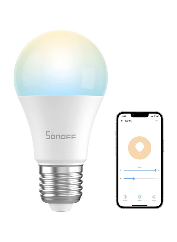 

Sonoff 9W Wi-Fi Smart LED Bulb, White