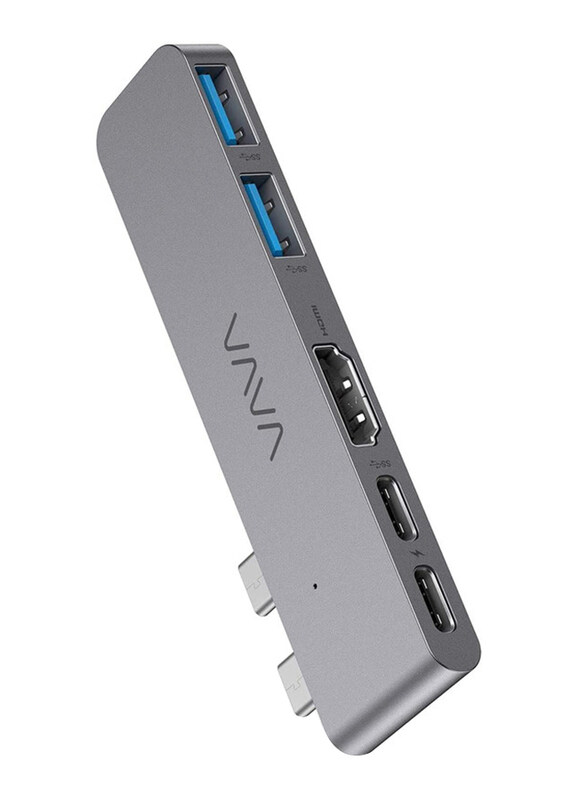 

Vava VA-UC019 5-in-2 USB C Hub for MacBook, Space Grey