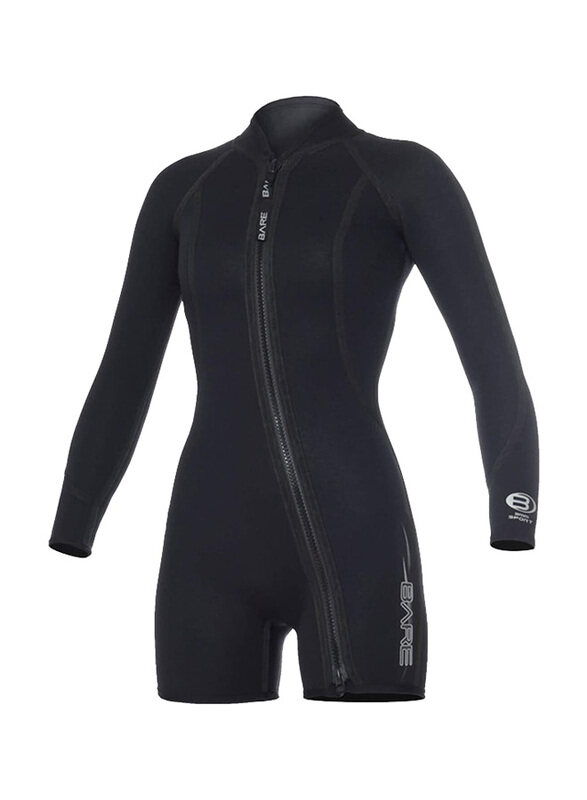 

Bare 3mm Sport Step-In Jacket for Women 8 Small, 005413BLK2008, Black