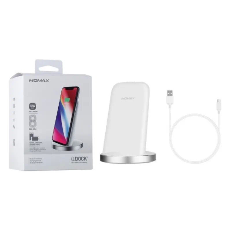 

Momax UD5W Wireless Charger, White
