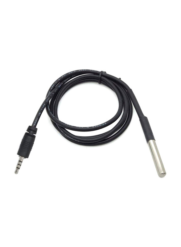 

Sonoff DIY DS18B20 Waterproof Temperature Sensor, Black