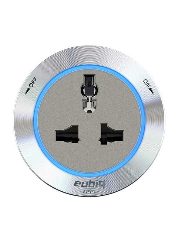 

Eubiq Premium Adapter Rim with Blue LED, ITL3, Silver/Blue