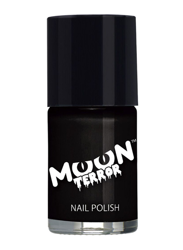 

Moon Terror Halloween Nail Polish, 14ml, Midnight Black