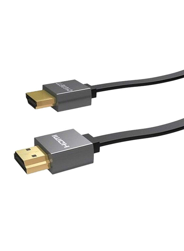 

Cygnett 1.2-Meter HDMI Gold Plated Ribbon Flat Cable, High-Speed HDMI Male to HDMI for DVD Players/Satellite Receivers/PlayStation, HD TV Screen, Blac