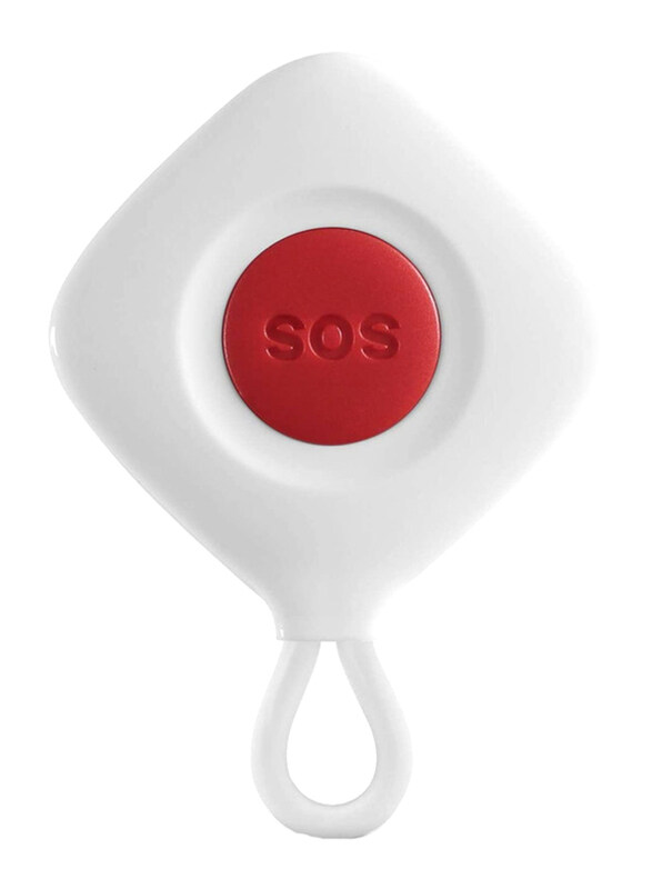 

Smanos PB1000 Panic Button, Press for Emergency Notification, White