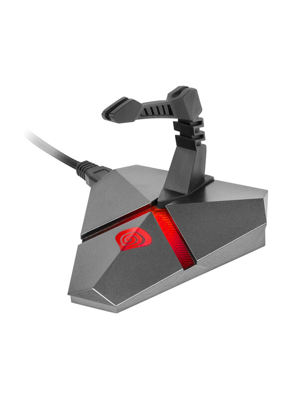 

Genesis USB Hub Mouse Bungee Genesis Vanad 750 Suitable for PCs and Laptops,Black/Red