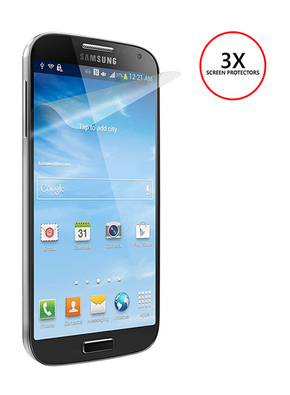 

Cygnett Samsung Galaxy S4 Anti-fingerprint Screen Protectors, 3 Pieces, Optic Clear