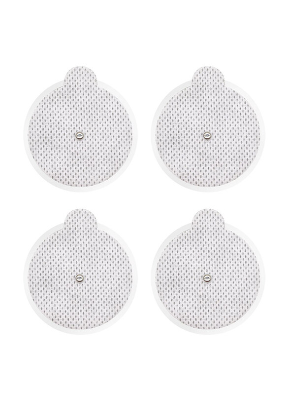 

Mooyee High Viscosity and Conductivity Round-Sharp Gel Pads for Relaxing Massager, White, 2 Pairs