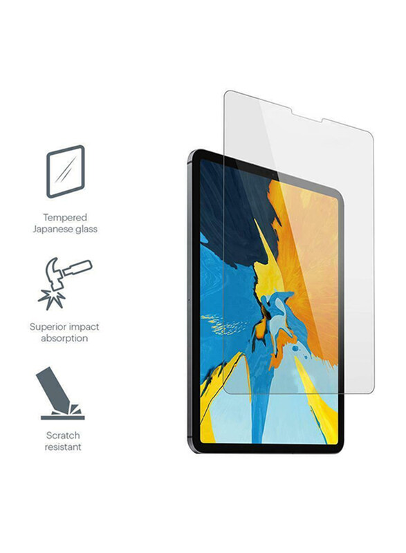 

Cygnett Apple iPad Pro 11-Inch Tempered Glass Scratch & Screen Protector, Clear