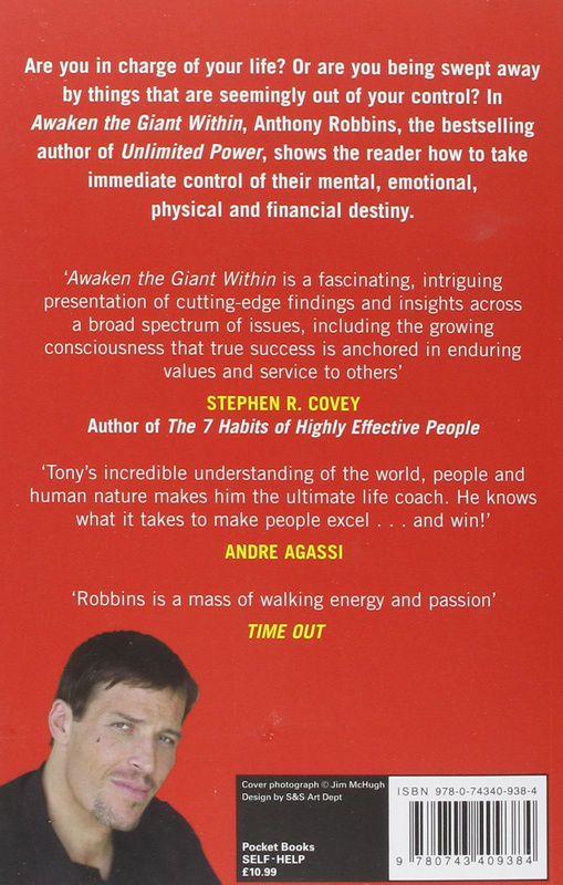 Awaken The Giant Within, Paperback Book, By: Anthony Robbins