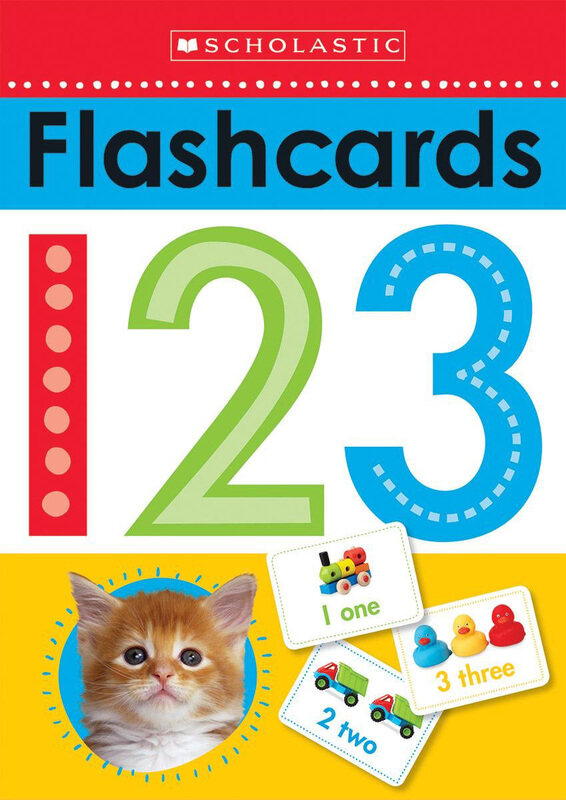 

123 Flashcards: Scholastic Early Learners, Flashcards Book, By: Scholastic