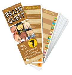 Brain Quest Grade 7 Revised 4th Edition, Cards Book, By: Chris Welles Feder and Susan Bishay