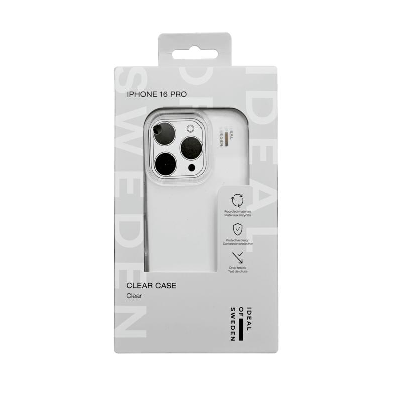 

N/a IDEAL OF SWEDEN CLEAR CASE IPHONE 16 PRO CLEAR