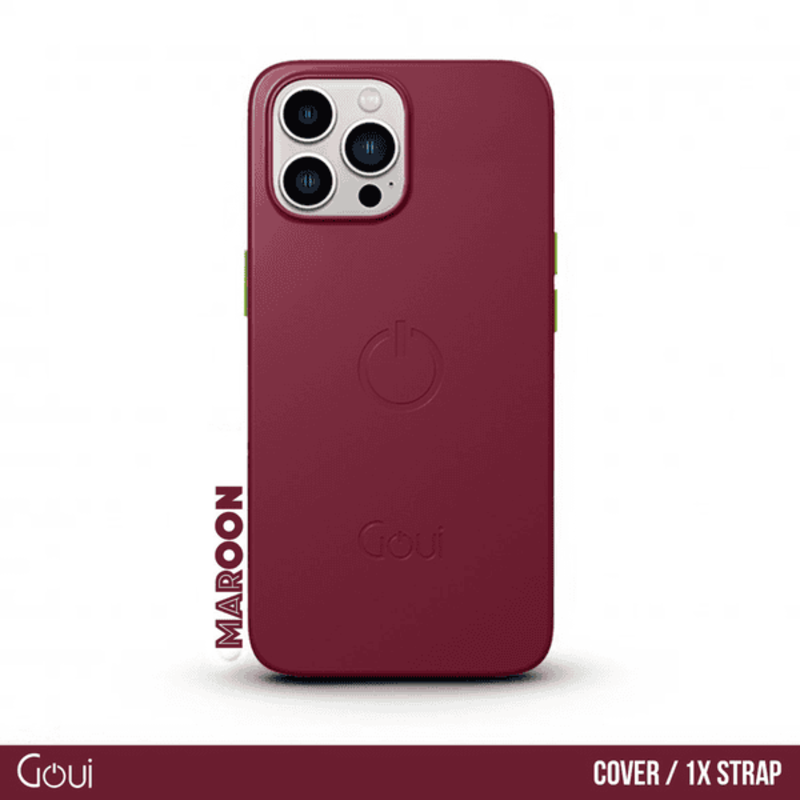 

N/a GOUI MAGNETIC CASE IPHONE 15 PRO MAX CHERRY RED