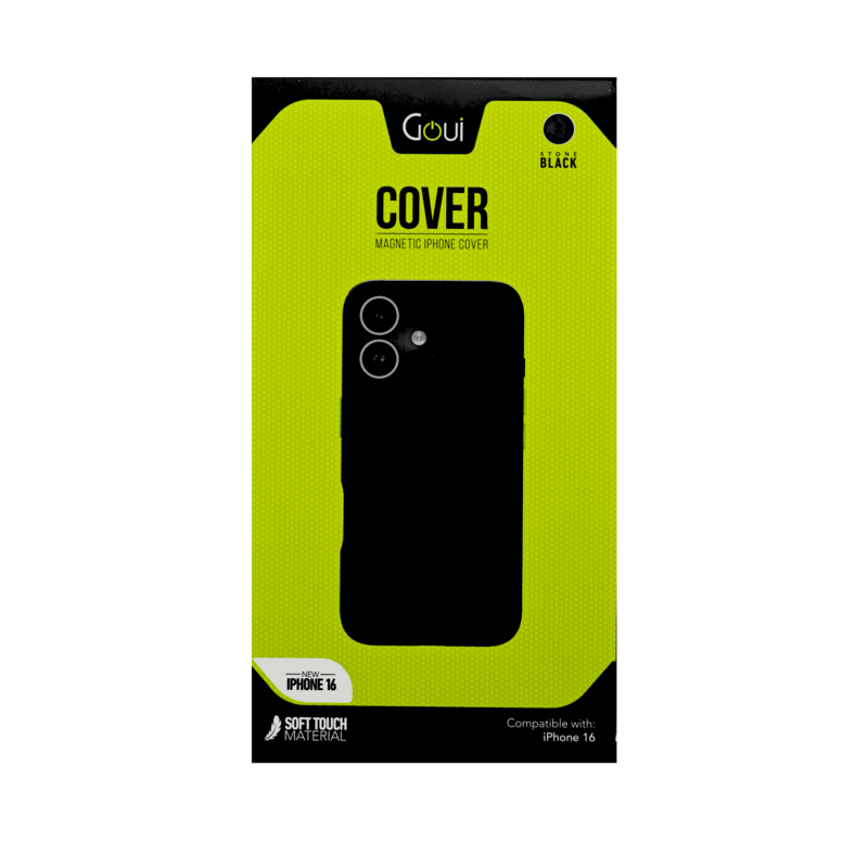 

N/a GOUI MAGNETIC CASE IPHONE 16 STONE BLACK