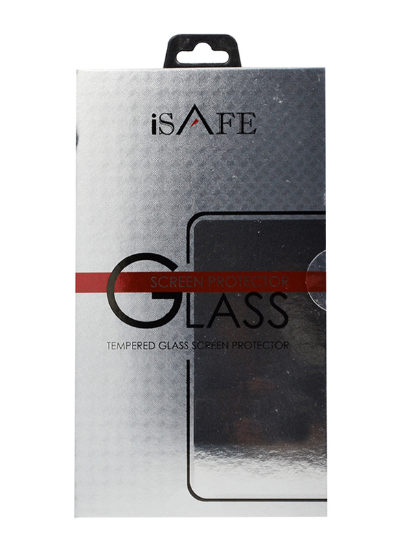 iSafe Apple iPhone 5 Tempered Glass Screen Protector, Clear