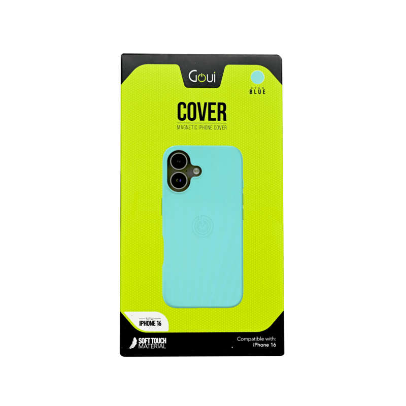 

N/a GOUI MAGNETIC CASE IPHONE 16 CYAN BLUE