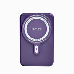 ISAFE MAGNETIC STAND POWERBANK 10000 MAH PURPLE